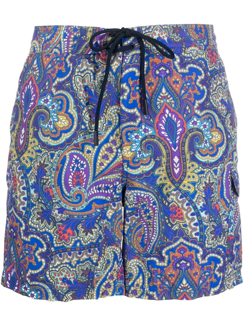 paisley-print swim shorts - 1