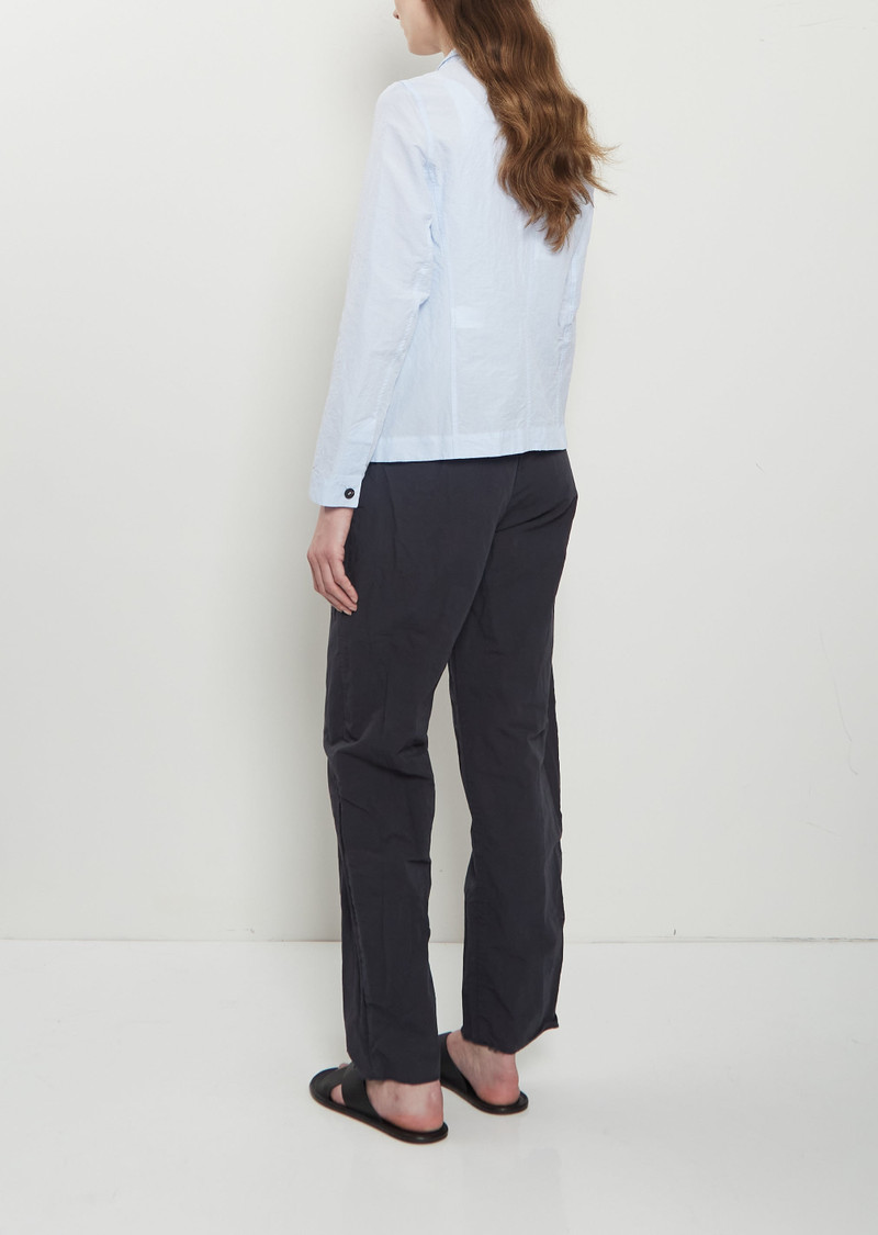 Bergfabel Caryl Cotton Linen Jacket — Azure outlook