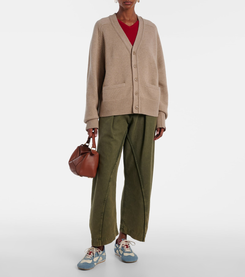 extreme cashmere N°437 Papilli Short cashmere cardigan outlook