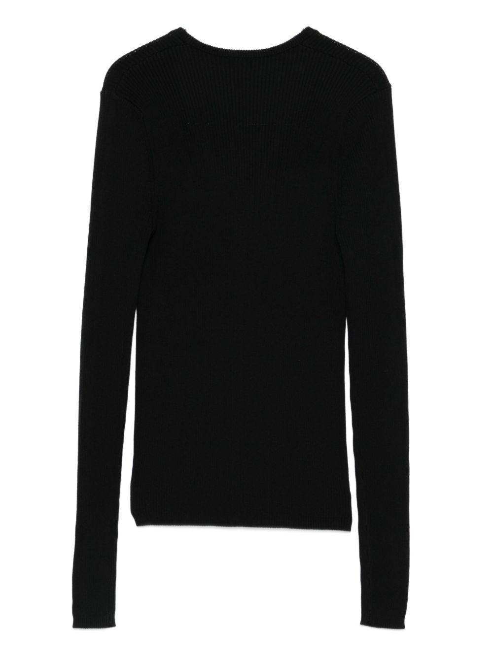 ribbed-knit cardigan - 2