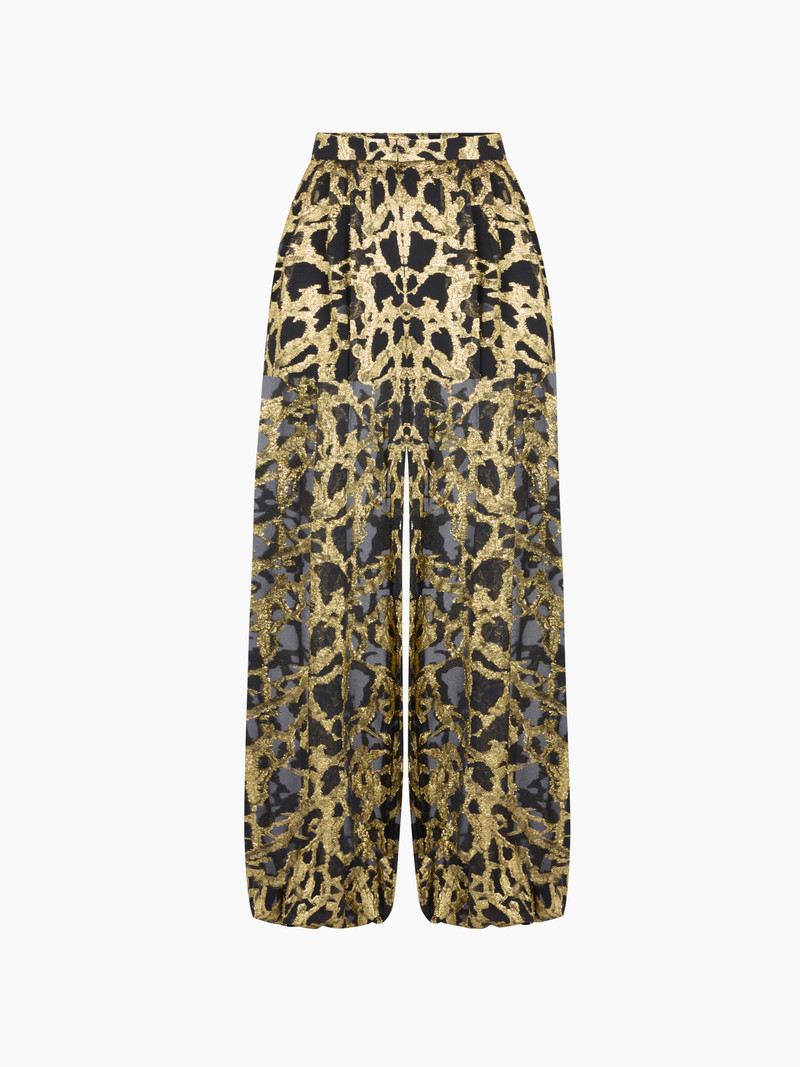 Marble Gold Harem Pants 5