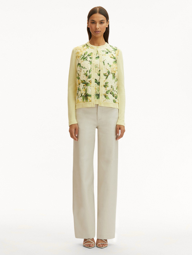 ENGLISH ROSE GUIPURE INSET CARDIGAN 3