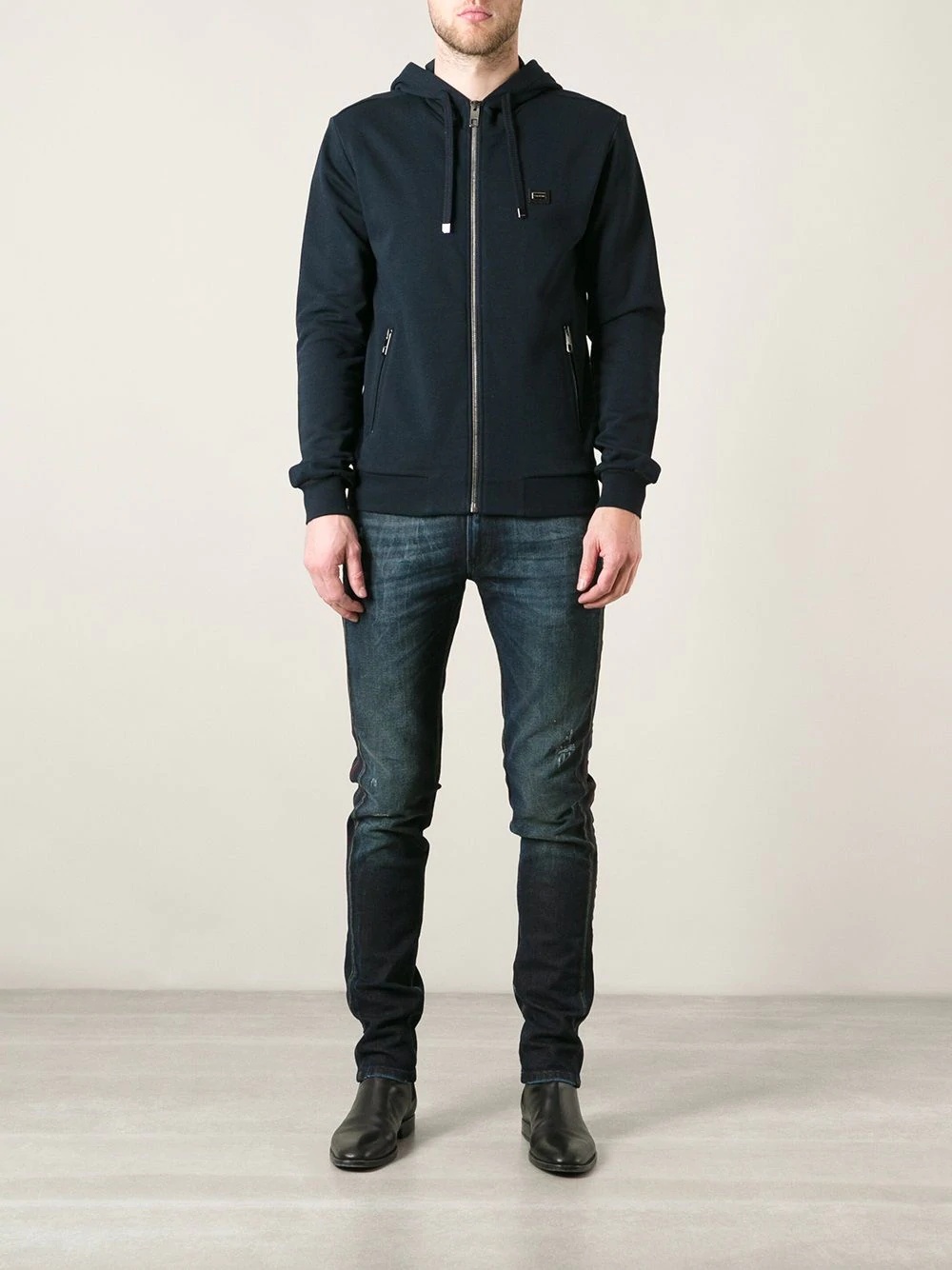 hooded cardigan - 6