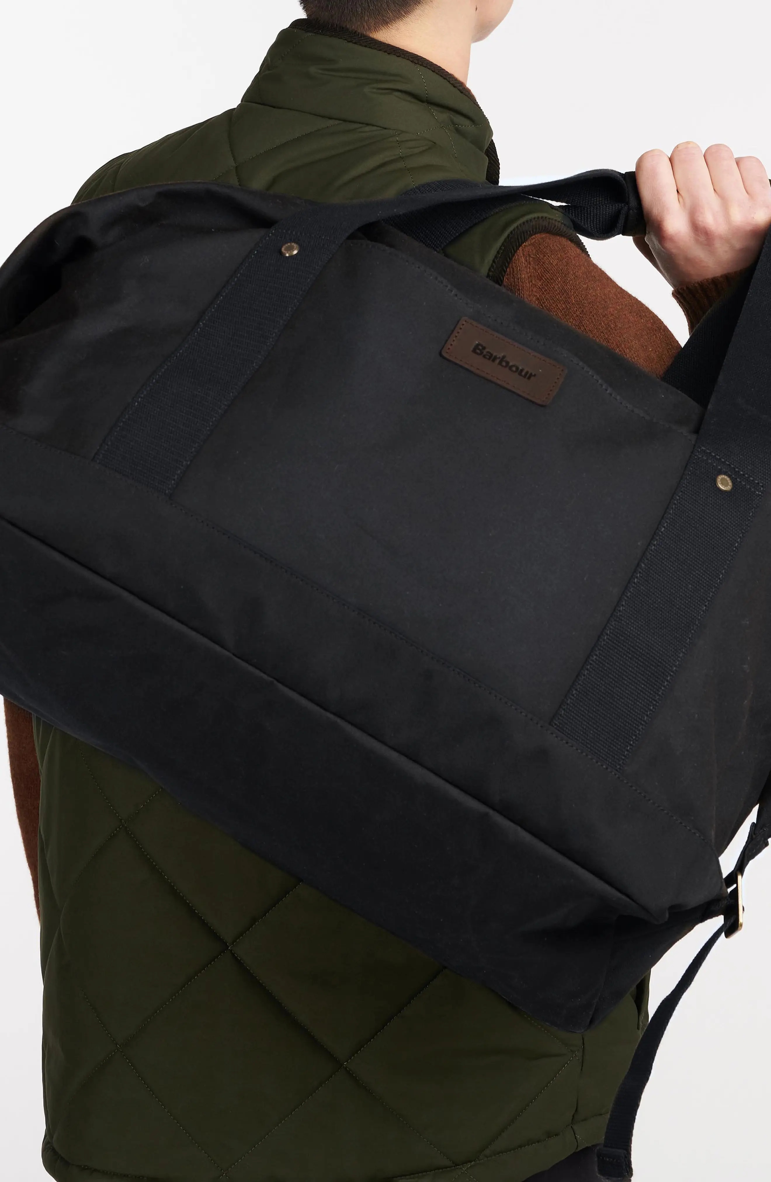 Essential Waxed Cotton Holdall Bag - 2