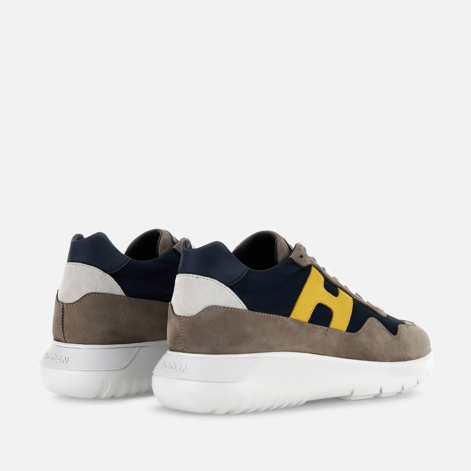 Sneakers Hogan Interactive³ Blue Yellow Grey - 3