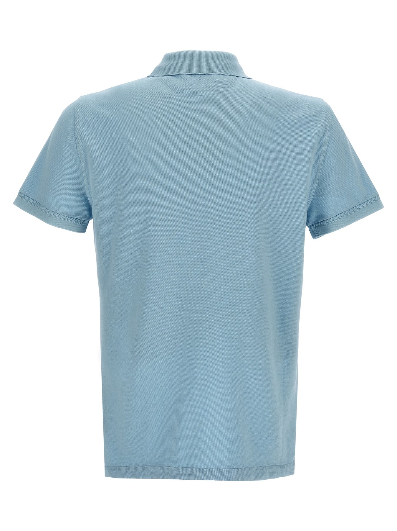 Piqué Cotton  Shirt Polo Light Blue - 2