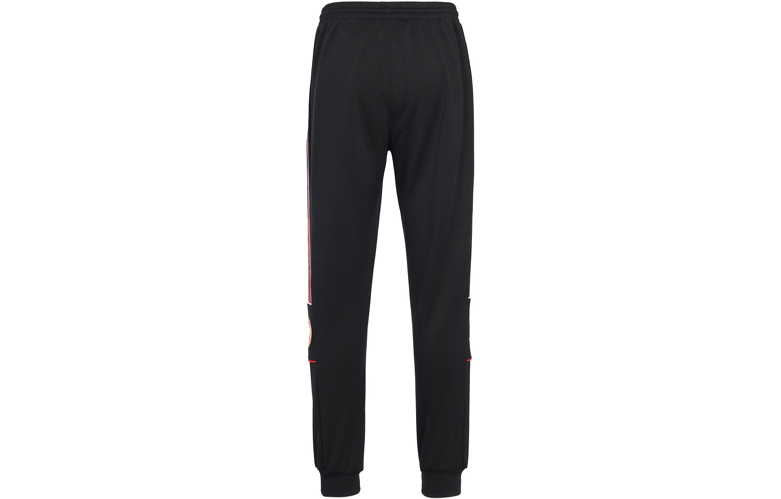 Men's adidas originals SS22 Manchester United Casual Stripe Printing Bundle Feet Sports Pants/Trouse - 2