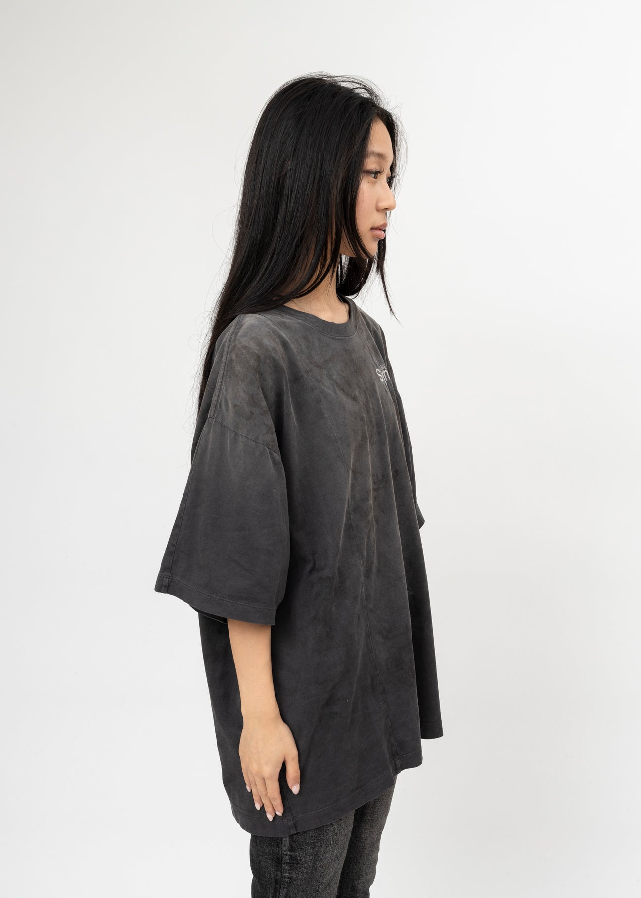 BLACK DOUBLET WASTE-REDUCING ALGORITHM T-SHIRT - 2