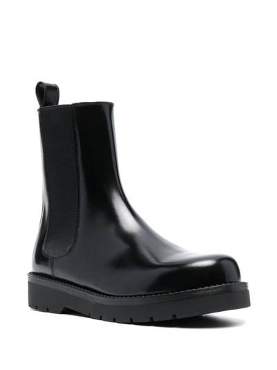 Valentino leather Chelsea boots outlook