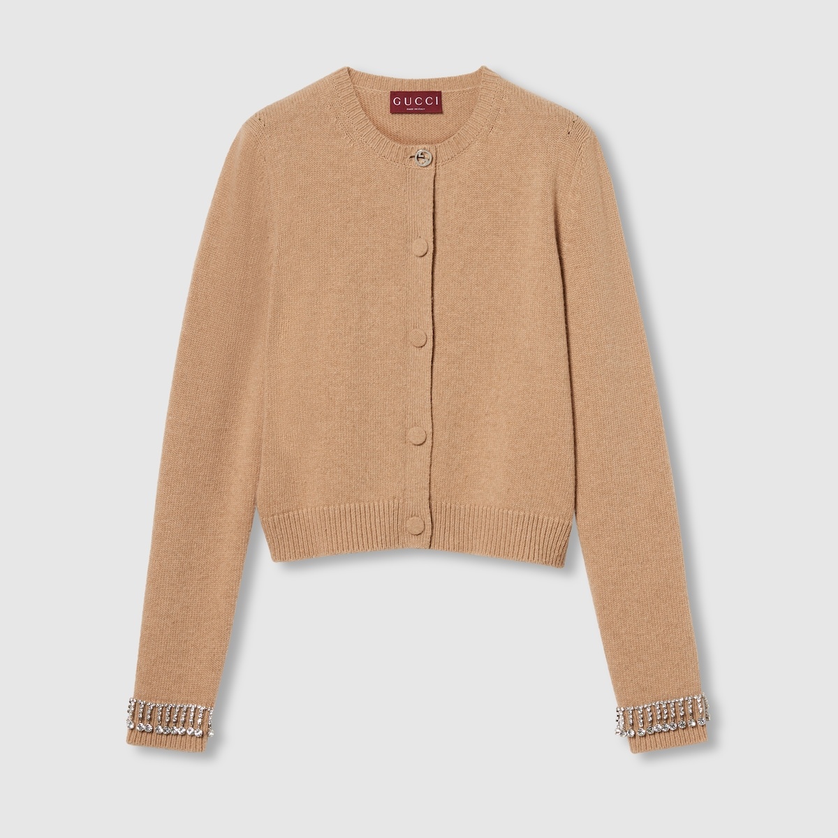 Wool and cashmere cardigan - 1