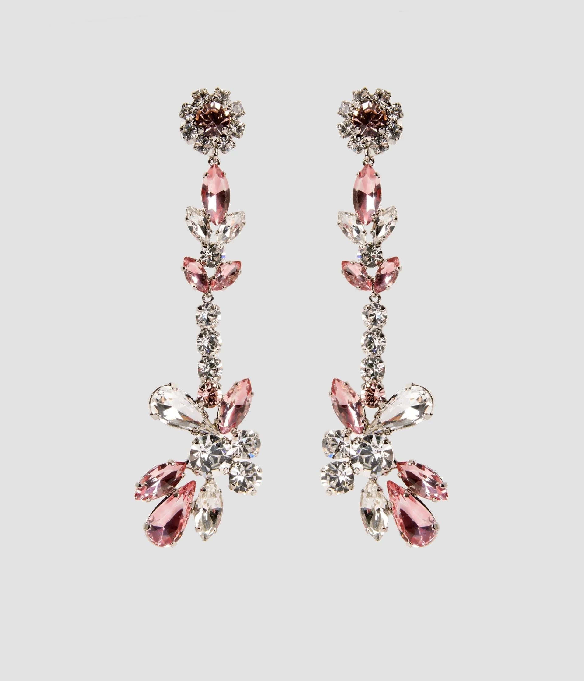 CRYSTAL LONG EARRING - 1