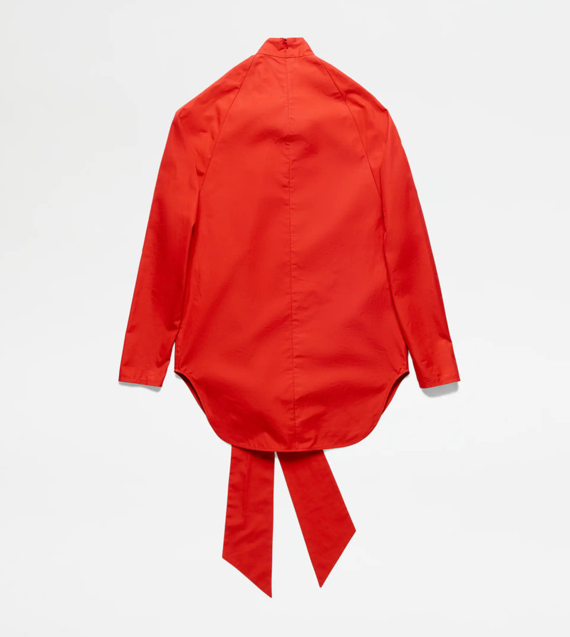 SHIRT WITH SASH - RED 7