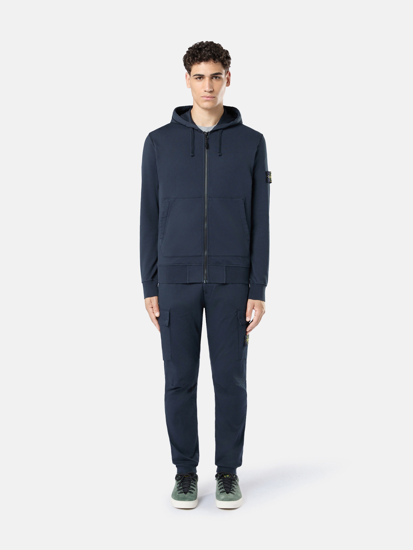 3100033 SATIN IN 93% ORGANIC COTTON / 5% WOOL / 2% ELASTANE - 2