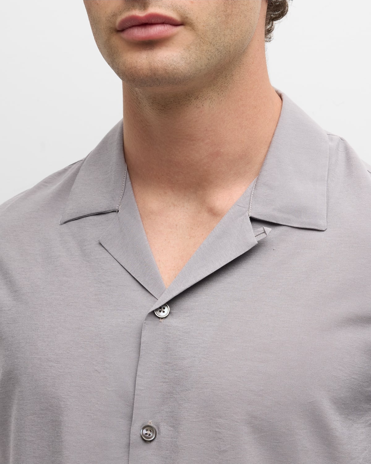 Men's Short-Sleeve Camp Shirt - 5