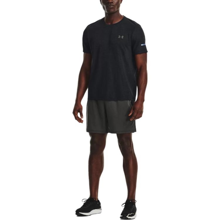 Under Armour Launch Elite 7 inch Shorts 'Black Grey' 1376510-001 - 3