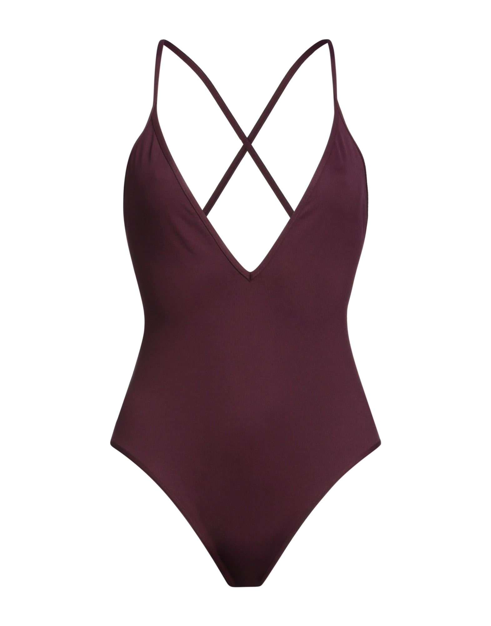 Deep purple Women's One-piece Swimsuits - 1