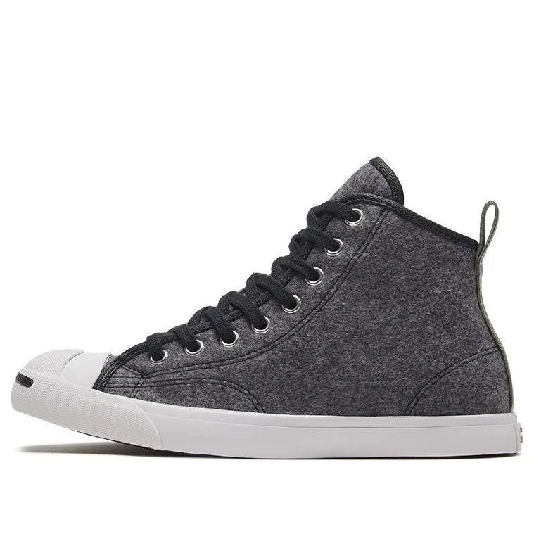 (WMNS) Converse Jack Purcell LP High Top Sneakers 569796C - 1