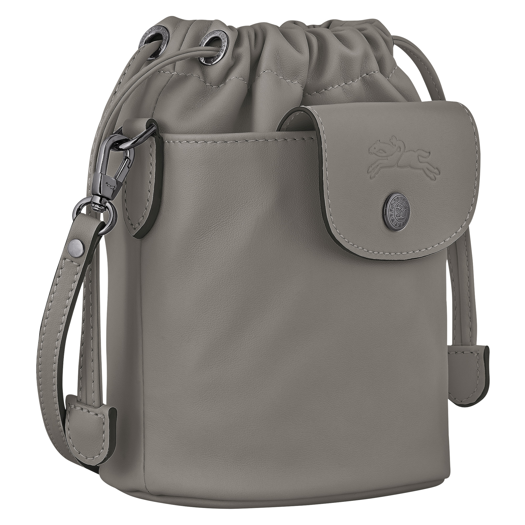 Le Pliage Xtra Bucket bag Turtledove - Leather - 3