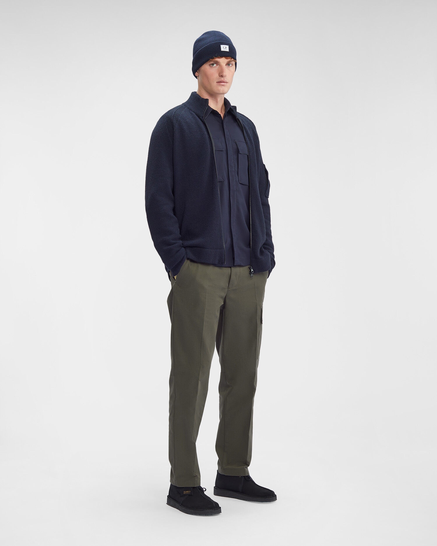 Wool Gabardine Shirt - 6