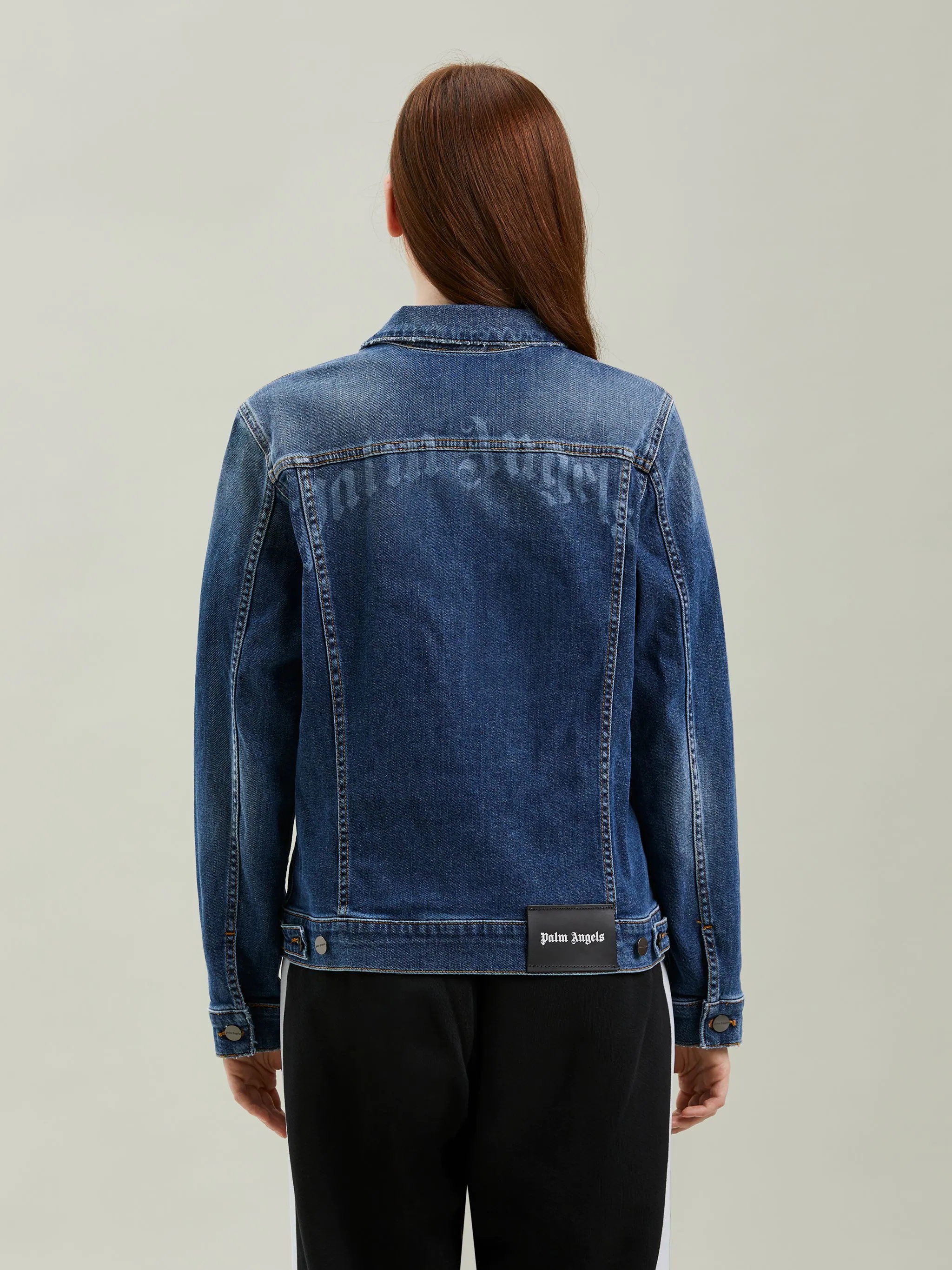 LOGO DENIM JACKET - 6