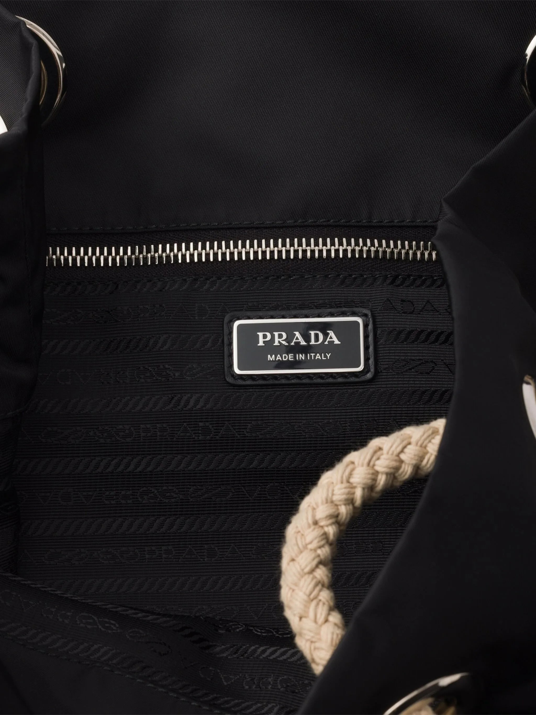 Re-Nylon drawstring tote bag - 7
