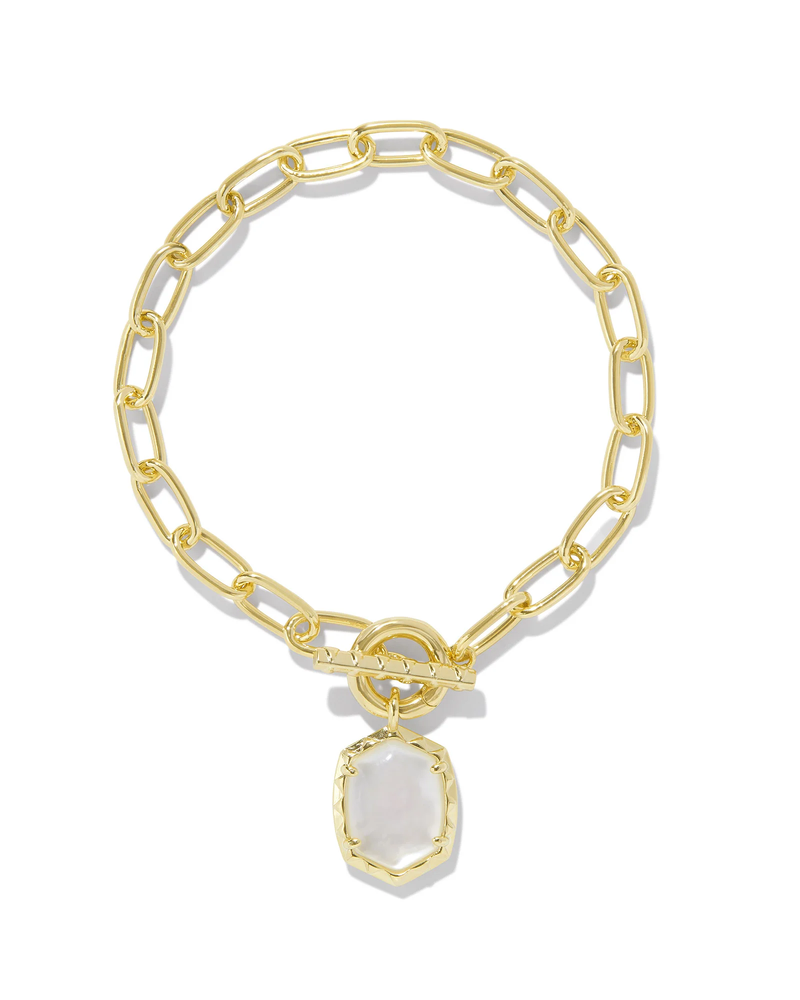 Daphne Convertible Gold Link and Chain Bracelet - 1