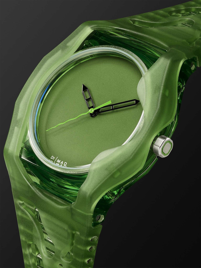 + D1 Milano Virdis Limited Edition 40mm TPU and Nylon Watch, Ref. No. MDRJ05 3