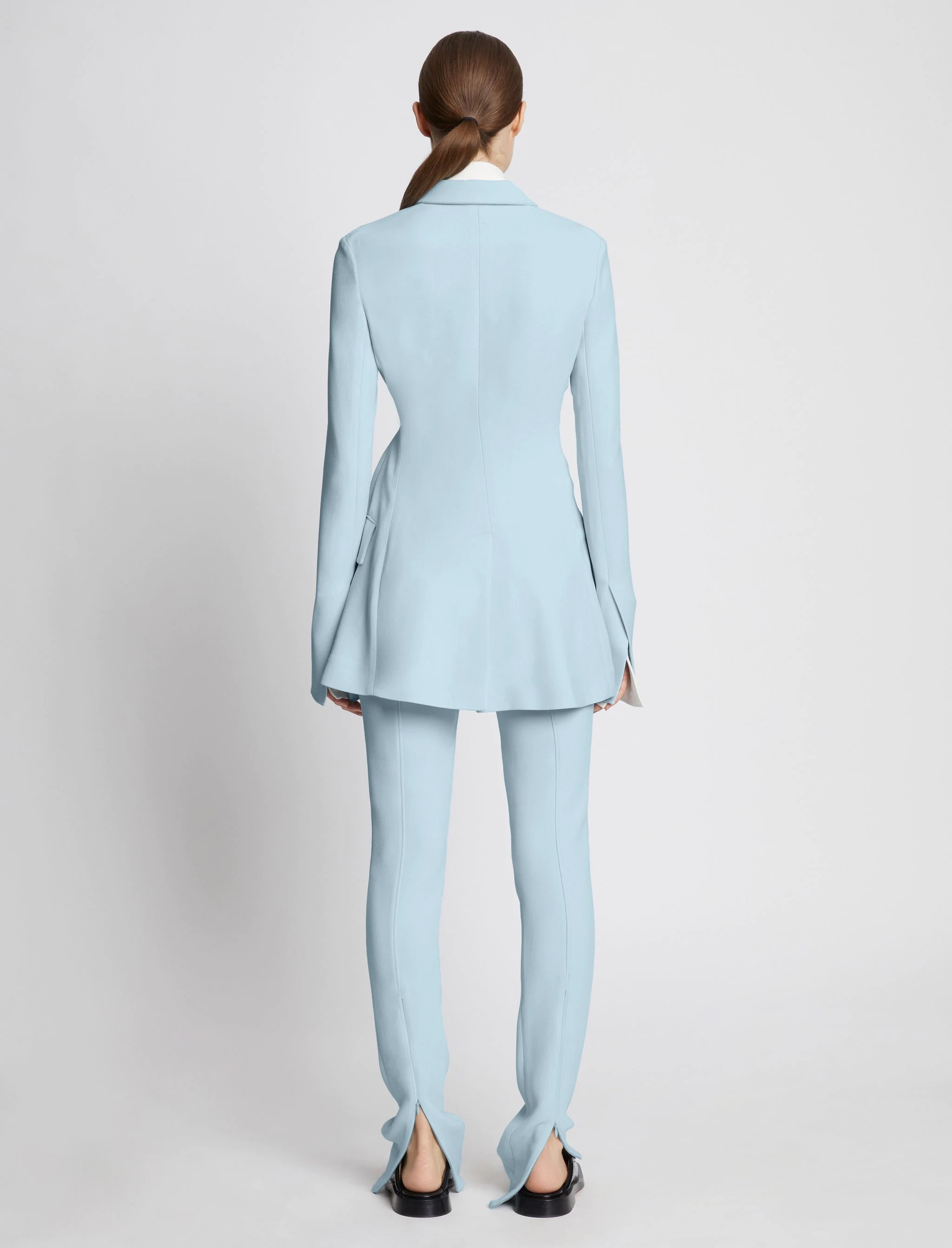 Bi-Stretch Crepe Blazer - 5