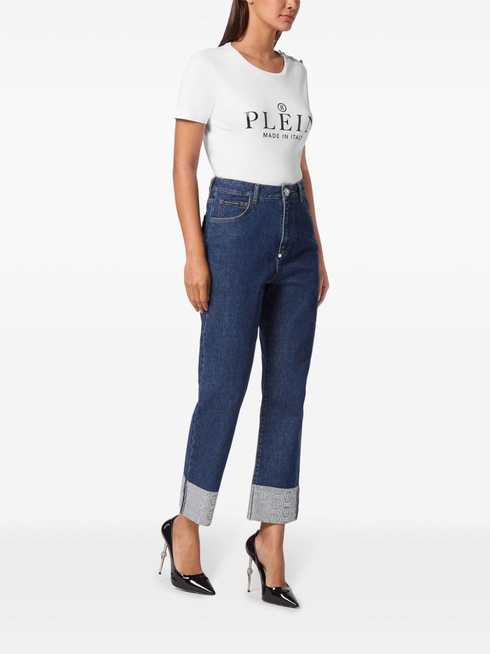monogram loose-fit jeans - 2