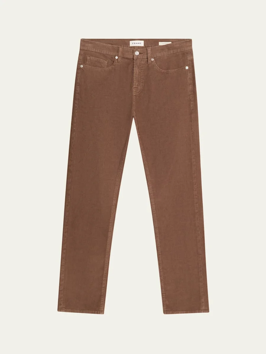 Men's L'Homme Slim Corduroy Jeans - 1