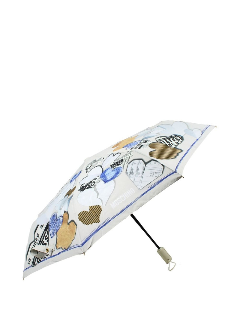 heart-print umbrella 1