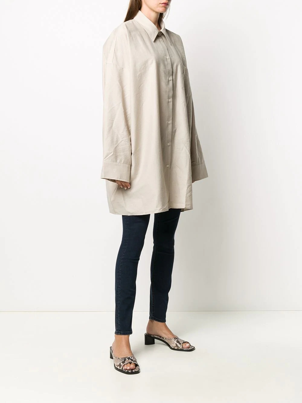 oversized long-sleeve shirt - 3