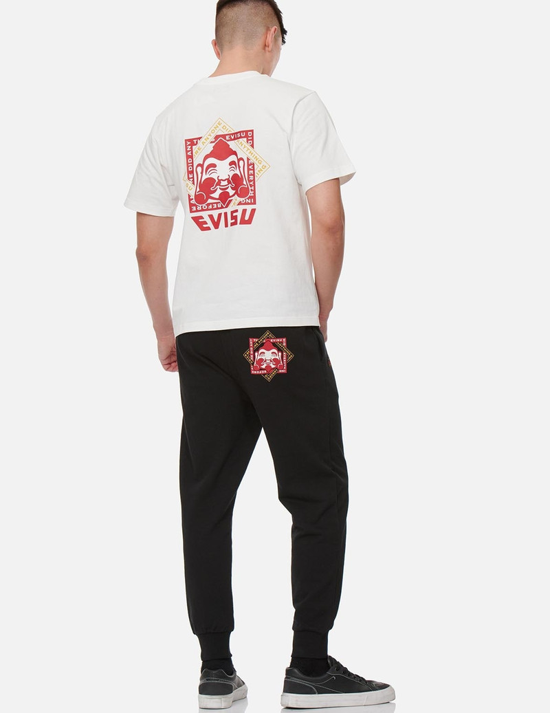 GODHEAD PRINT SWEATPANTS 5