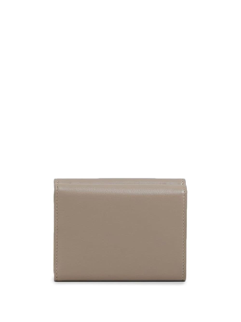 logo-embossed leather wallet - 2