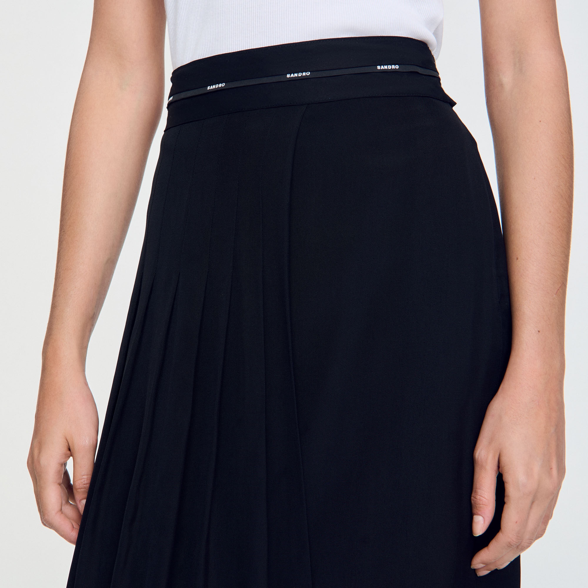 LONG ASYMMETRICAL SKIRT - 4