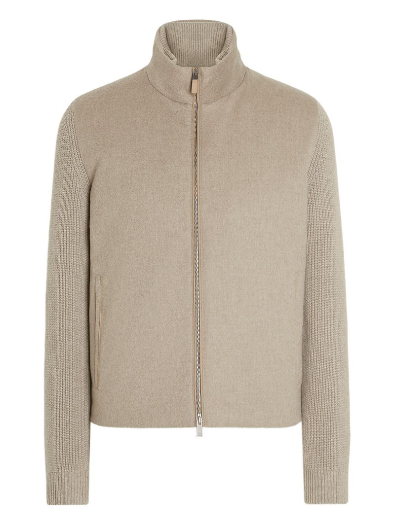 Oasi-cashmere cardigan 1