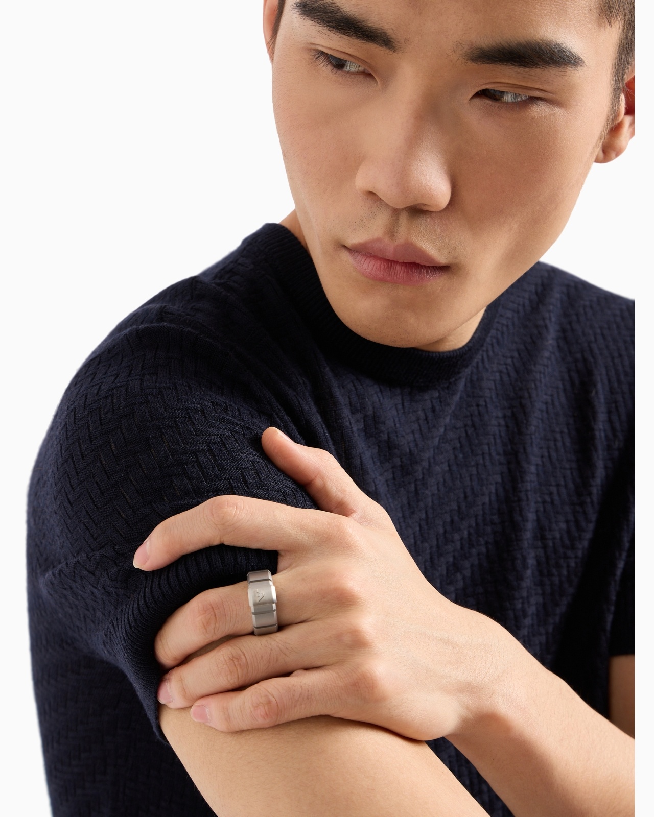 STAINLESS STEEL BAND RING - 3