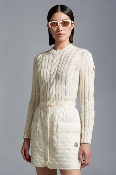 Moncler Cable Knit Wool Sweater outlook