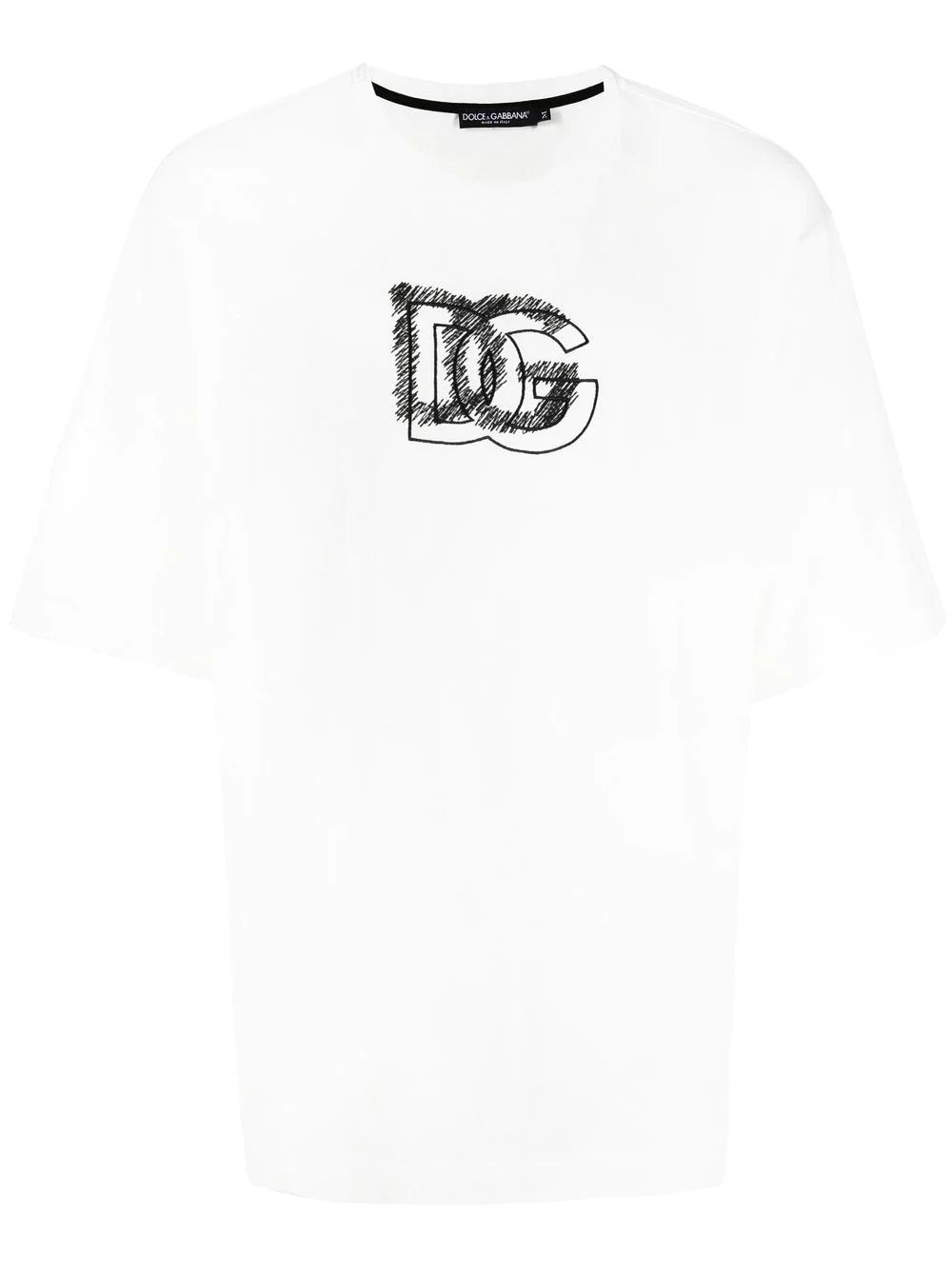 logo-print cotton T-shirt - 1