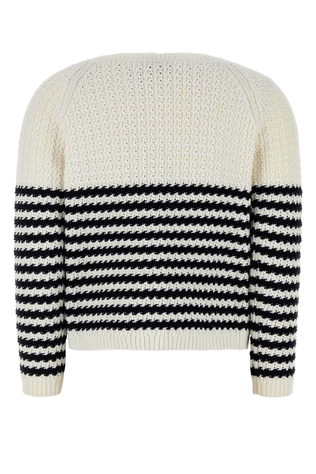 Gucci Women Embroidered Cotton Sweater - 2