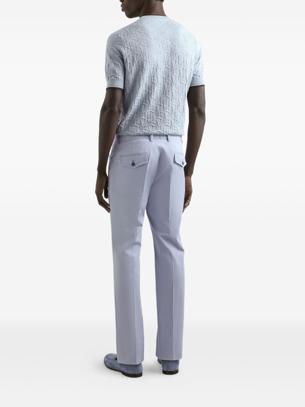 pressed-crease trousers - 2