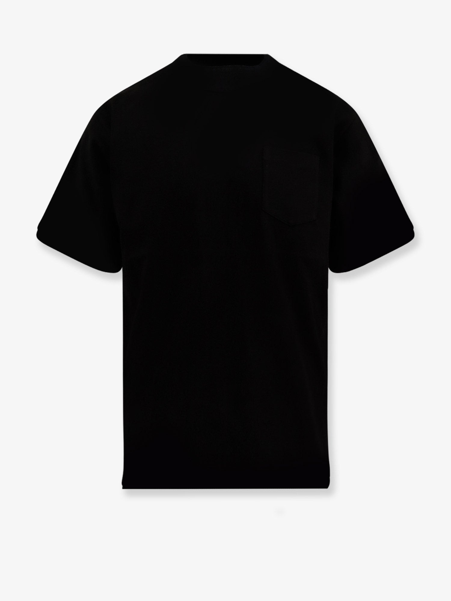 Sacai Men Cotton T-Shirt With Nylon Inserts - 2