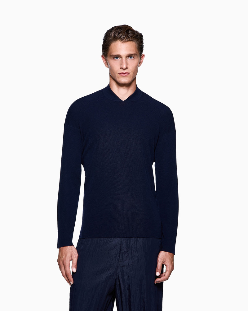 GIORGIO ARMANI WOOL AND CASHMERE JUMPER outlook