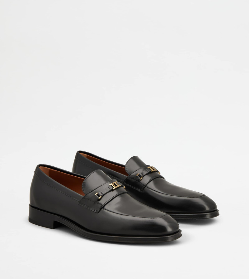 LOAFERS IN LEATHER - BLACK 3