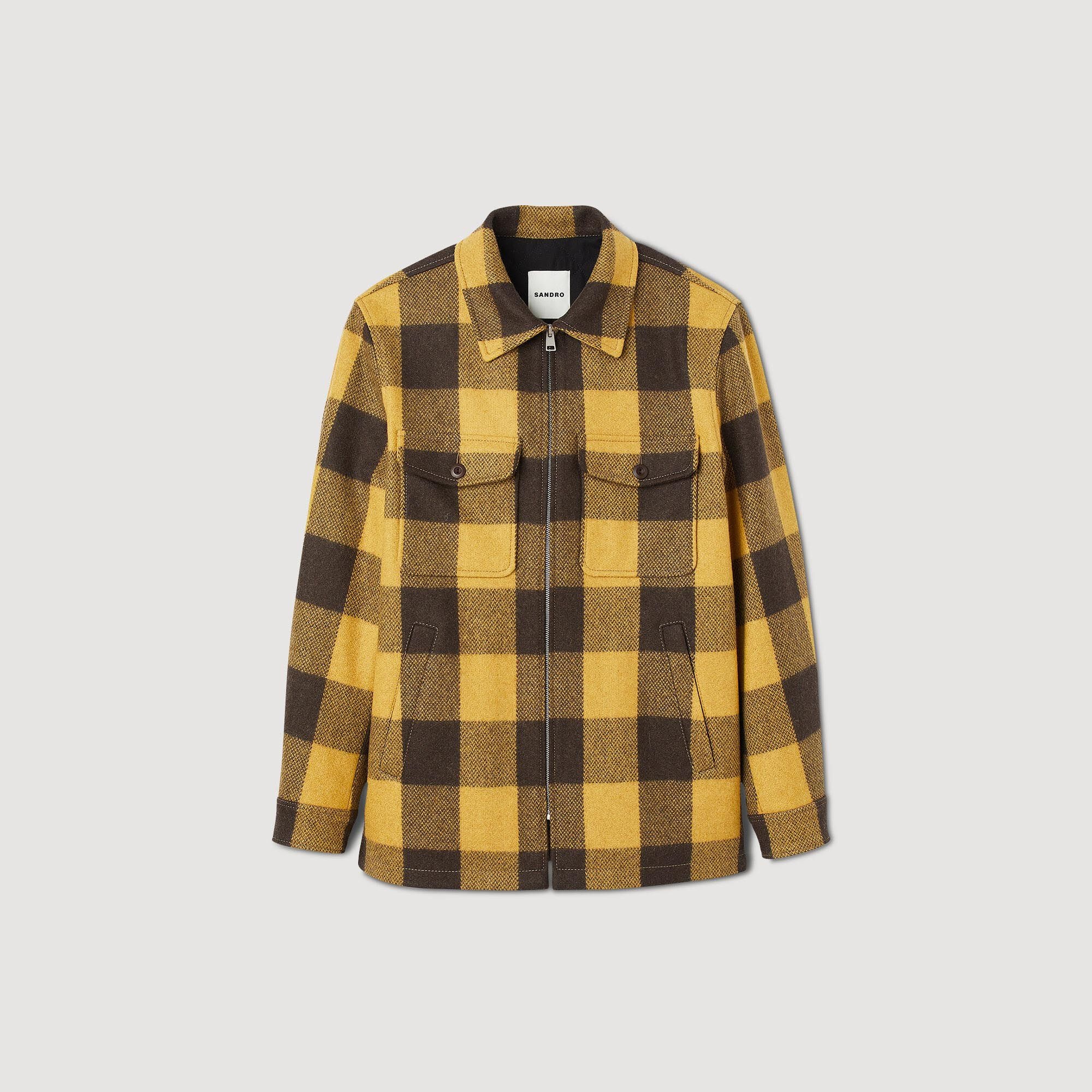 CHECK JACKET - 1
