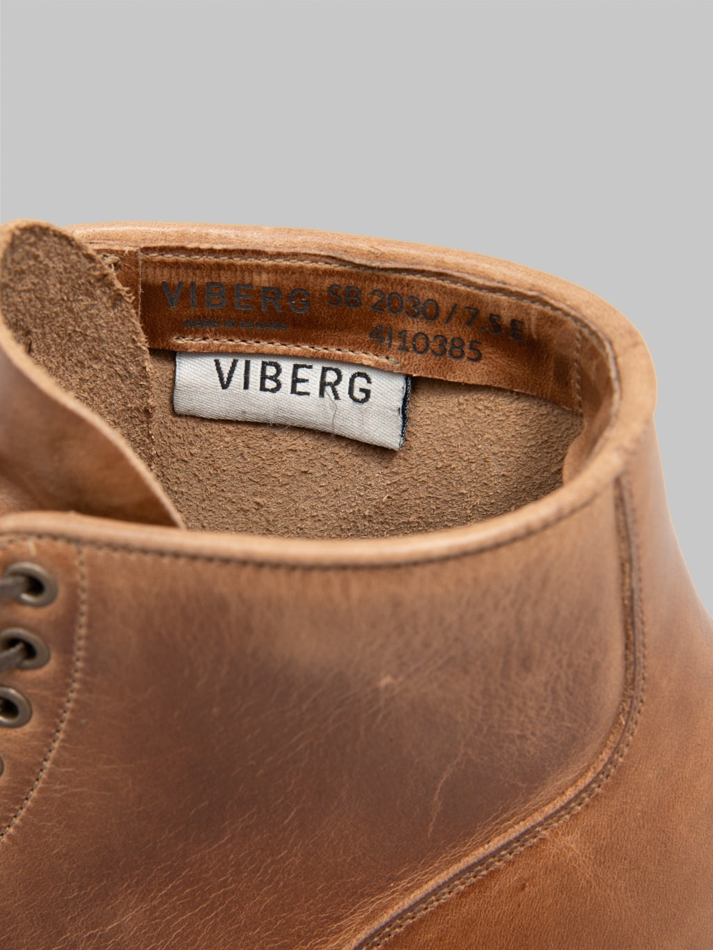 Viberg Service Boot 2030 Natural Chromexcel - 10