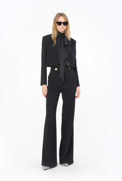 PINKO TROUSERS WITH GOLDEN BUTTONS outlook