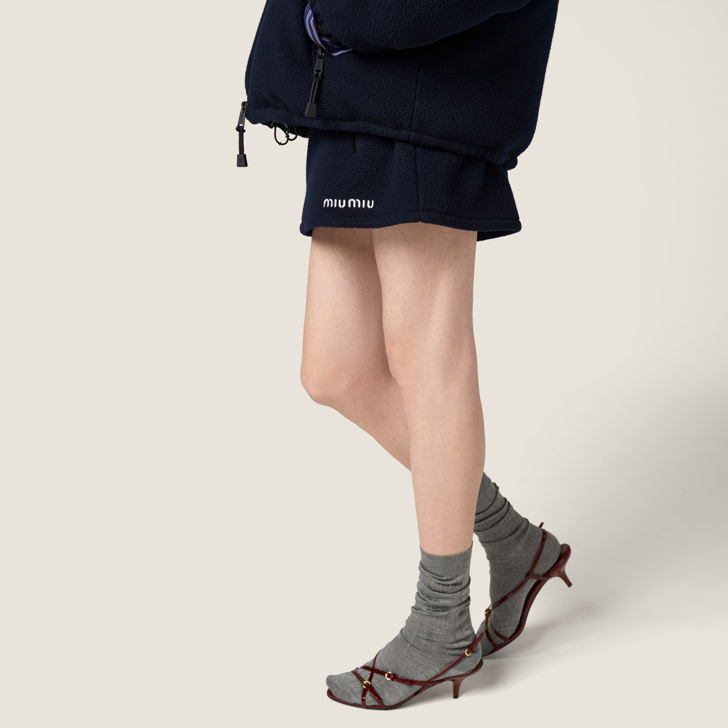 Fleece miniskirt - 6