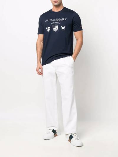 Paul & Shark logo-print t-shirt outlook