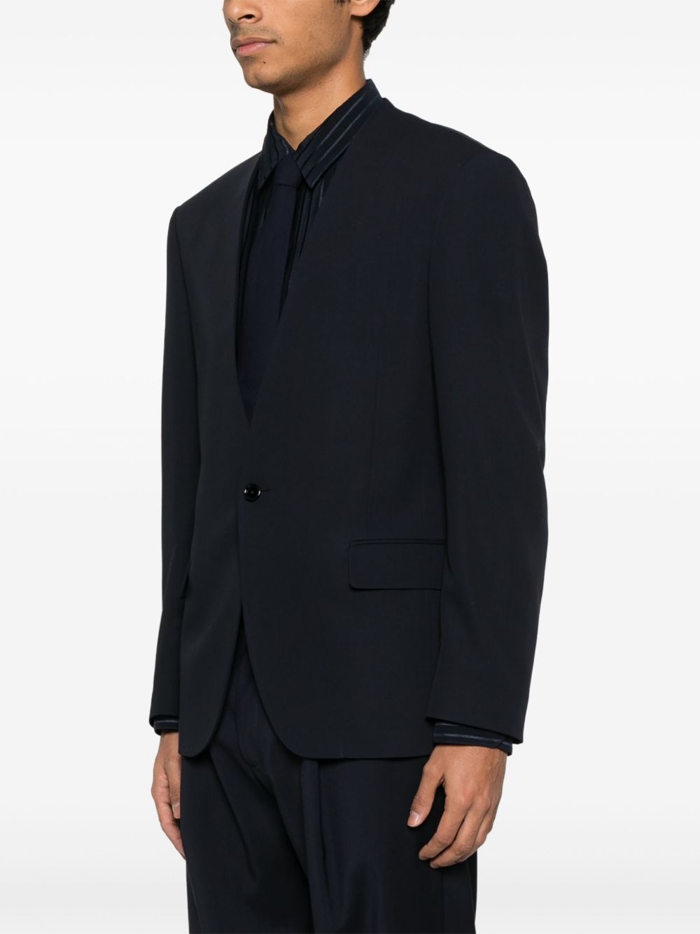 wool blazer - 3